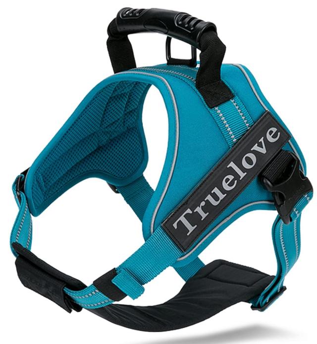 L_ロイヤルブルー cocomall 2WAY喉に優しい犬ハーネス 負担軽減犬用ハーネス TRUE LOVE日本授権店 犬用胴輪 ドッグ ペット用品 ハーネスリード 3M反射材料 訓練 ナイロン素材 小型犬、中型犬、大型犬に向け 通気性 調節可能 (L， ロイヤルブルー)の通販は 6,745円