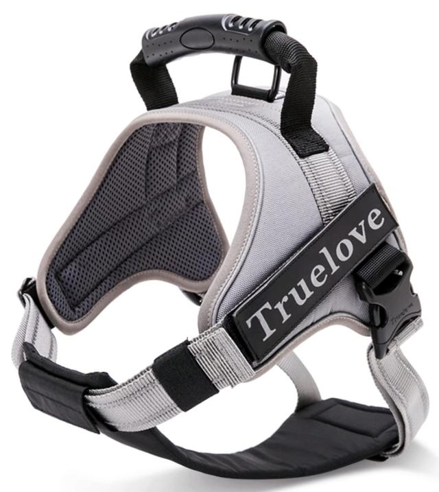M_グレー cocomall 2WAY喉に優しい犬ハーネス 負担軽減犬用ハーネス TRUE LOVE日本授権店 犬用胴輪 ドッグ ペット用品 ハーネスリード 3M反射材料 訓練 ナイロン素材 小型犬、中型犬、大型犬に向け 通気性 調節可能 (M， グレー)の通販は 6,159円