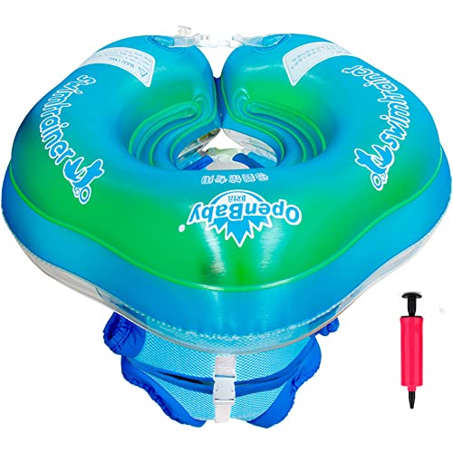 ベビー浮き輪 赤ちゃん お風呂 浮き輪 首リング ズボンポケット うきわ首リング ベビーフロート うきわ ハンドポンプ付きの通販は 5,209円