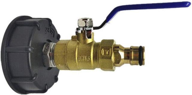 S60x6 myoseya バタフライバルブタップ IBCタンクコネクタ IBCタンクタップ IBCタンクアダプター ウォータートートタンクアダプター IBCタンクフィッティングツール コネクター交換DN40 DN50 (S60x6)の通販は 5,260円