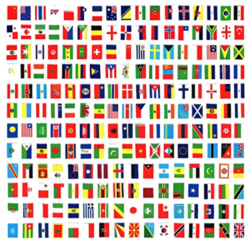 200ヶ国分_s(横)14cm×(縦)20cm AISHITE ワールドカップ 連旗 200ヶ国分 100ヶ国分 50ヶ国分日本 日の丸有り 応援 サッカー 万国旗 連旗 イベント お祭り 運動会 体育祭 文化祭 学園祭 飾り付け 装飾の通販は