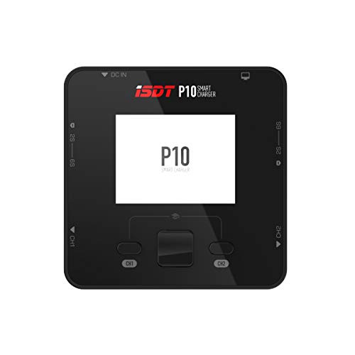 ISDT P10 リポ充電器 DC 250WX2 400W デュアルチャンネル出力 1-6S Li-ion Life NiCd NiMH LiHV PB (電源は含まれていません)の通販は