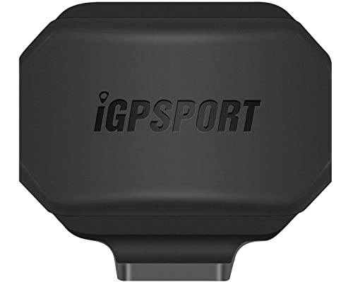 ブラック iGPSPORT スピードセンサー 自転車 サイコン ANT+ Bluetooth 4.0対応接続 自転車コンピュータ用 スピードメーター ワイヤレス バイクアクセサリー IPX7級防水 300時間持続 日本語説明書付き SPD70の通販は 6,042円