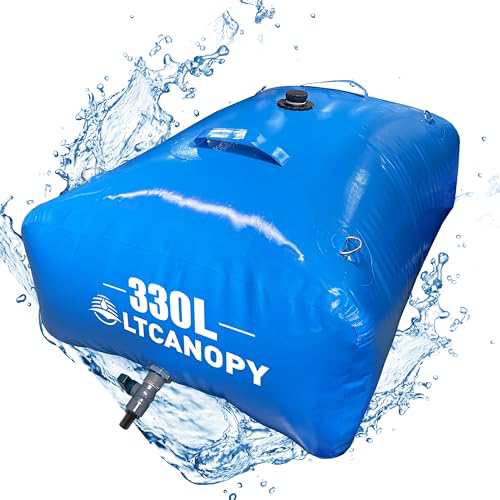 330L LTCANOPY 貯水タンク 農業用灌漑 非常用給水タンク。 干ばつに強い 消火 水貯蔵のぼうこうの容器330Lの通販は
