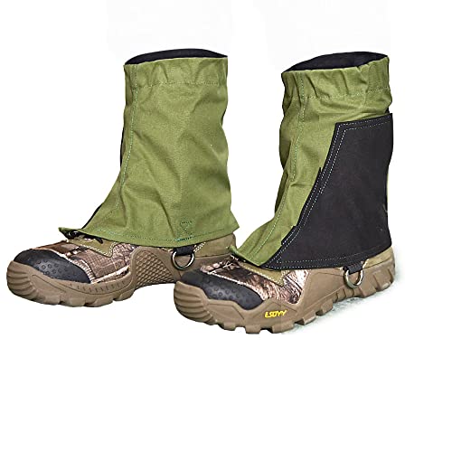 グリーン SEKIDAR ゲイター 防水 登山 スパッツ ショート ゲイター 軽量 通気 登山用ゲイター 男女兼用 収納袋付き 泥除け 砂よけ 雨雪悪天候 釣り トレッキング アウトドア グリーン 5,302円