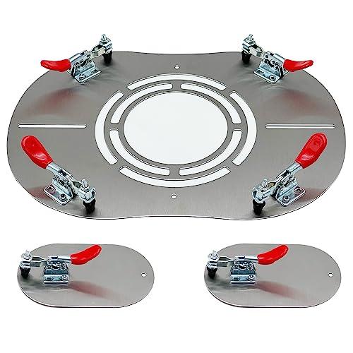 ステンレス鋼-シルバー2 EnHike 煙突口ガード ストーブジャック テントプロテクター 煙突貫通 秋冬キャンプ 薪ストーブ 煙突用遮熱板 (ステンレス鋼-シルバー2)の通販は 5,169円