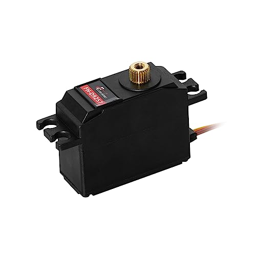 黄金の歯車 FLASH HOBBY D9257MG 中空カップ サーボ 25g デジタル RC サーボ 高トルク サーボ メタルギア付き RC 航空機用 コントロールアングル 180°（黄金の歯車）の通販は