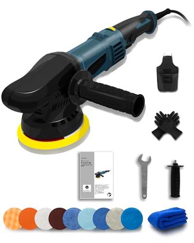 有線タイプ ポリッシャー 車 125mm 電動ポリッシャー 560W ダブルアクションポリッシャー 六段変速 強力ポリッシャー 軽量 研磨 車磨き 鏡面磨き カーポリッシャーの通販は