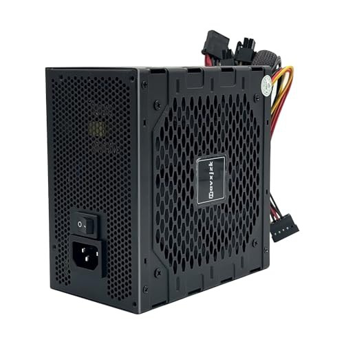 500W STANDARD- PC電源ユニット，500W 電源ユニットフルモジュラー 高効率高耐久 PS500WF