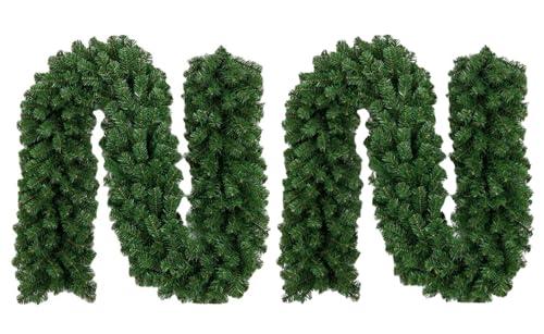 クリスマス 飾り 2psc クリスマスツリー 2.7m モール DIY リース おしゃれ 手作り クリスマスガーランド クリスマス用品 松の葉モール 壁掛け 玄関 ドア 窓 パーティー装飾藤 デコレーション 置物 部屋 ギフト プレゼントの通販は 5,354円