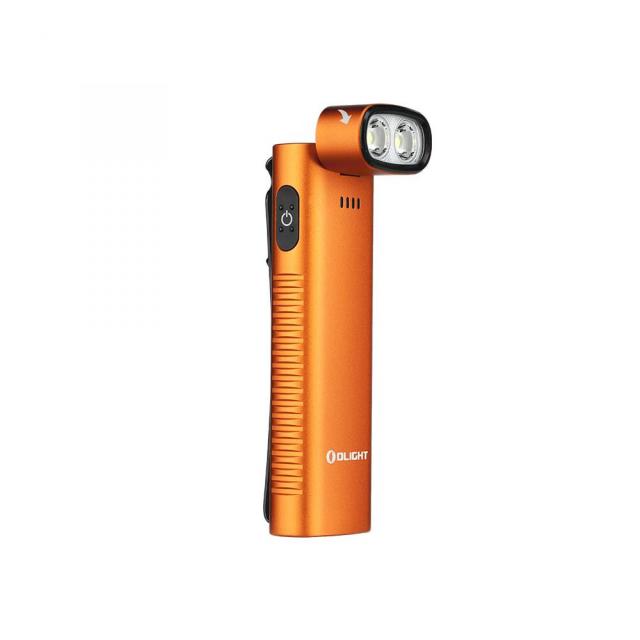 オレンジ OLIGHT(オーライト) Arkflex 懐中電灯 多機能 高輝度