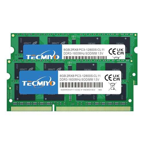 DDR3 1600 8GBX2_グリーン テクミヨ ノートPC用メモリ DDR3 1600 PC3-12800 8GB×2枚 204pin SO-DIMMの通販は