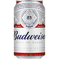 ［缶］バドワイザー　355ｍl 24本箱入りセット 1ケース ［韓国産］の通販は 5,676円