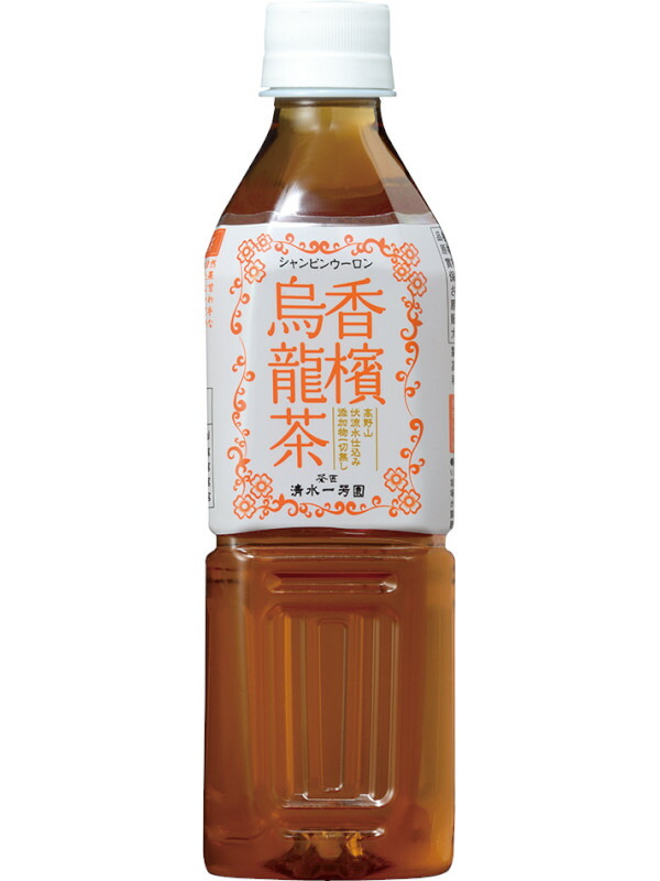 清水一芳園　香檳（シャンピン）烏龍茶 500ml　×24本入の通販は