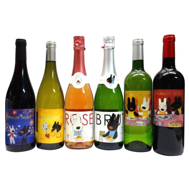 リサとガスパール ワイン　6本飲み比べセットの通販は