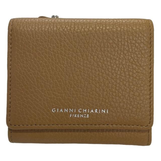 ジャンニ キアリーニ 財布 三つ折り財布 小銭入れ付き レディース ブラウン コンパクト ウォレット  箱付き GIANNI CHIARINI PF5080 の通販は