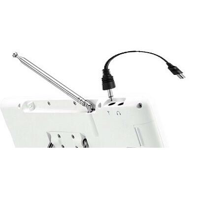 アーウィン 7インチ 防水 テレビ付きラジオ フルセグ ワンセグ IPX6 お風呂用 TV FM/AM ポケットTV 携帯テレビ 防災ラジオ AWT-70WH マルチファンクション_14
