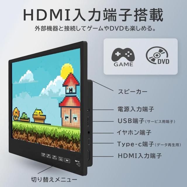 KEIYO スマートリアモニター AN-M011 ヘッドレスト APP 11.6 APP