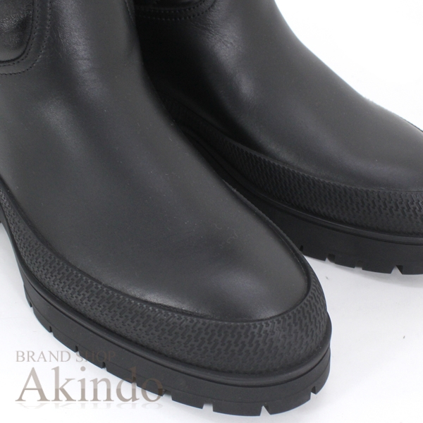 【新品】エルメス ロングブーツ フジ エクスリブリス 黒 ブラック #36 1/2 HERMES レディース プレゼント ギフト ブランド ギフト 人気 おしゃれ ブランド プレゼント ウィンター 秋冬_6