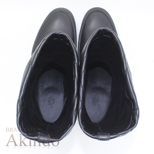 【新品】エルメス ロングブーツ フジ エクスリブリス 黒 ブラック #36 1/2 HERMES レディース プレゼント ギフト ブランド ギフト 人気 おしゃれ ブランド プレゼント ウィンター 秋冬_8