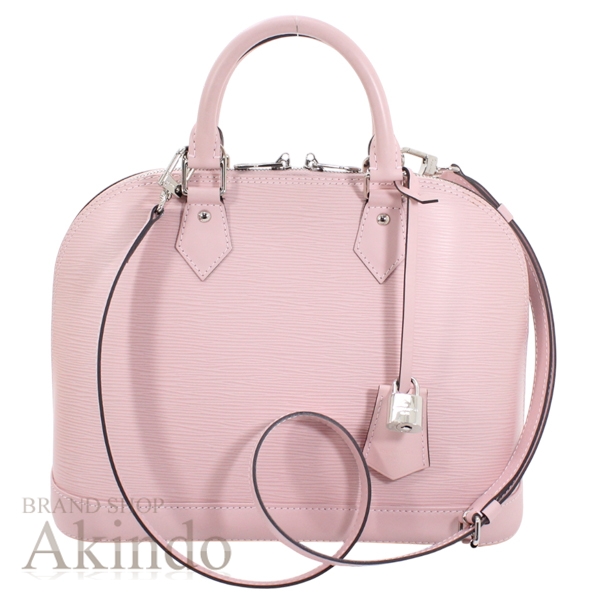 【新品同様】ルイヴィトン バッグ アルマ PM エピ ピンク ローズバレリーヌ 2Way ショルダー ハンドバッグ M41323 レザー 革 レディース 肩掛け 高級感 ラグジュアリー