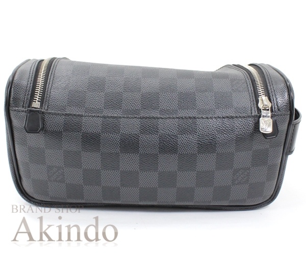 ルイヴィトン セカンドバッグ トワレポーチ ダミエ・グラフィット 黒