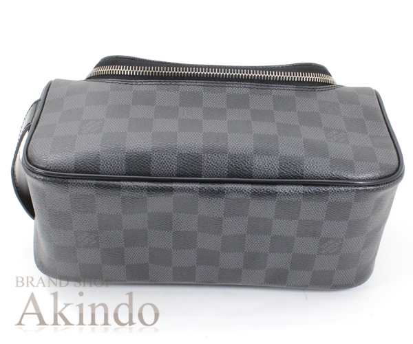 ルイヴィトン セカンドバッグ トワレポーチ ダミエ・グラフィット 黒