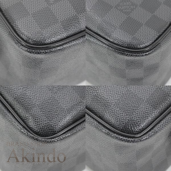 ルイヴィトン セカンドバッグ トワレポーチ ダミエ・グラフィット 黒