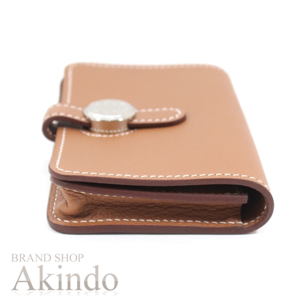 HERMES エルメス ドゴン ゴールド カードケース 新品】エルメス カード