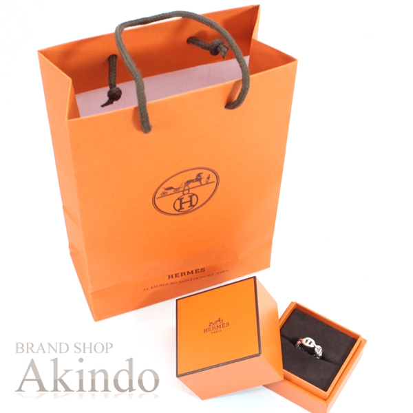 【新品】エルメス シェーヌダンクル リング アンシェネPM #51 11号 シルバー925 Ag925 HERMES 指輪 メンズ レディース アクセサリー ジュエリー ブランド プレゼント 人気 定番 エレガント オシャレ Chaine dAncre PM_9
