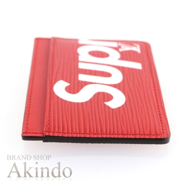 新品・未使用】ルイヴィトン カードケース エピ赤 ポルトカルトサーン  