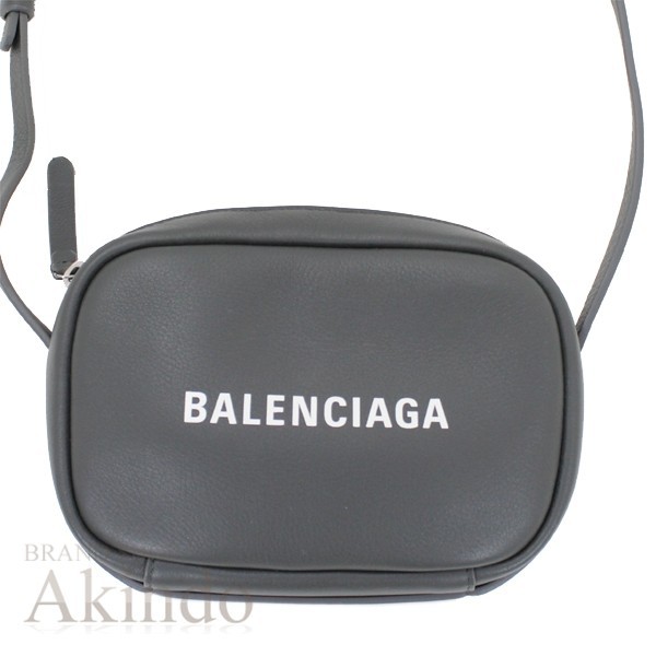 【新品・未使用】バレンシアガ ショルダーバッグ エブリデイ カメラバッグ XS クロスボディ 489809 グレー BALENCIAGA