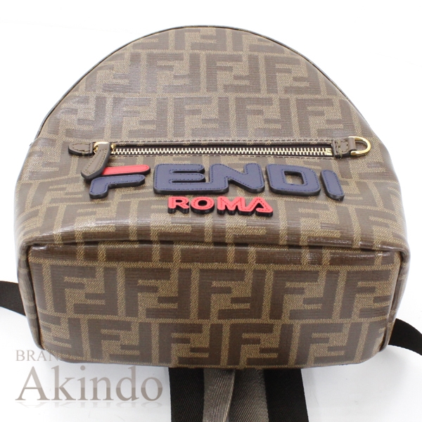 新品・未使用】フェンディ フィラ バックパック FENDIxFILA コラボ 茶