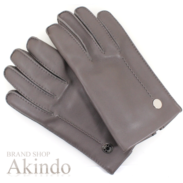 エルメス　グローブ　手袋　レディース 新品】エルメス グローブ 手袋 レディース サイズ ＃7.5 グレー クルー