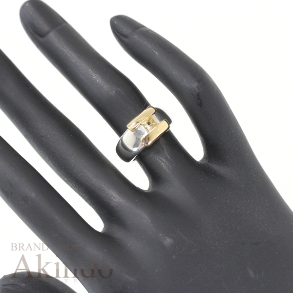 HERMES エルメス リング ヘラクレス Hロゴリング 7号 Hモチーフ K18 YG 750 シルバー925 イエローサファイア 750 レディース ジュエリー 指輪 ブランド 定番 人気 プレゼント ギフト_10