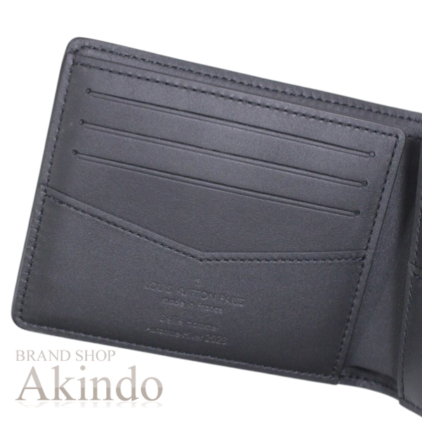 【新品】ルイヴィトン 二つ折り財布 札入れ カードケース 小銭入れ無し ポルトフォイユ・スレンダー エピ・XL レザー 本革 グラディエント エレクトリック サン M82585 メンズ カード入れ LOUIS VUITTON 2つ折り サイフ スリム コンパクト ウォレット_5