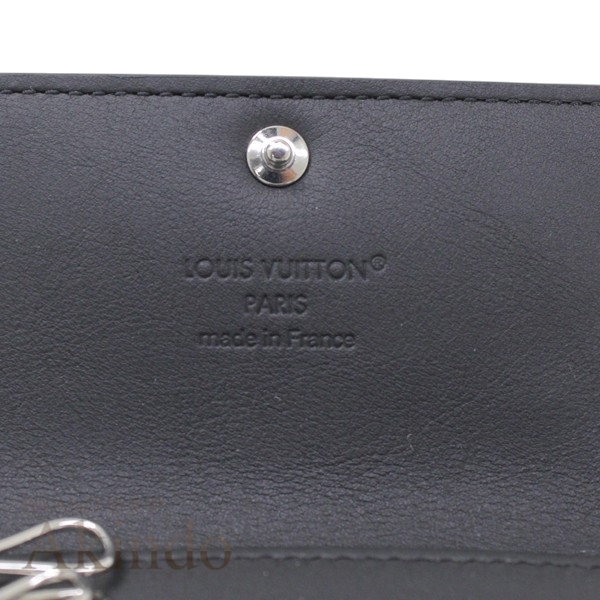 【新品】ルイヴィトン キーケース 6連 モノグラム シャドウ レザー 黒 ブラック ミュルティクレ6 M14825 本革 鍵 LOUIS VUITTON ビトン メンズ レディース クール キーホルダー キーリング 鍵入れ ホック式 スマート プレゼント ブランド_5