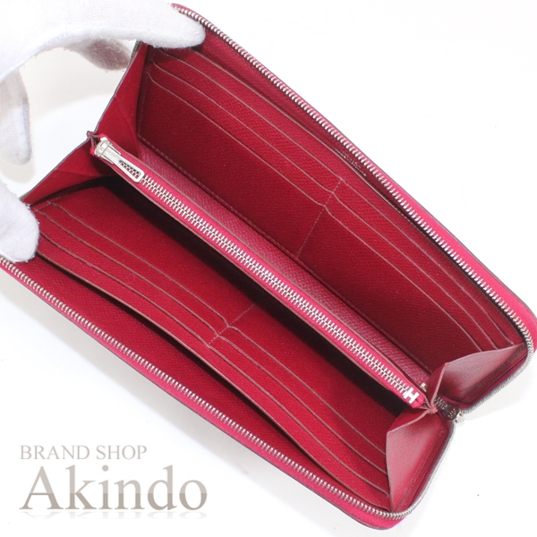 エルメス 長財布 アザップロング クラシック オールレザー ラウンド