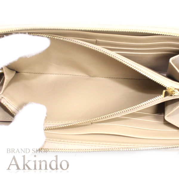 セリーヌ 長財布 ラウンドファスナー ゴールド ジップドウォレット