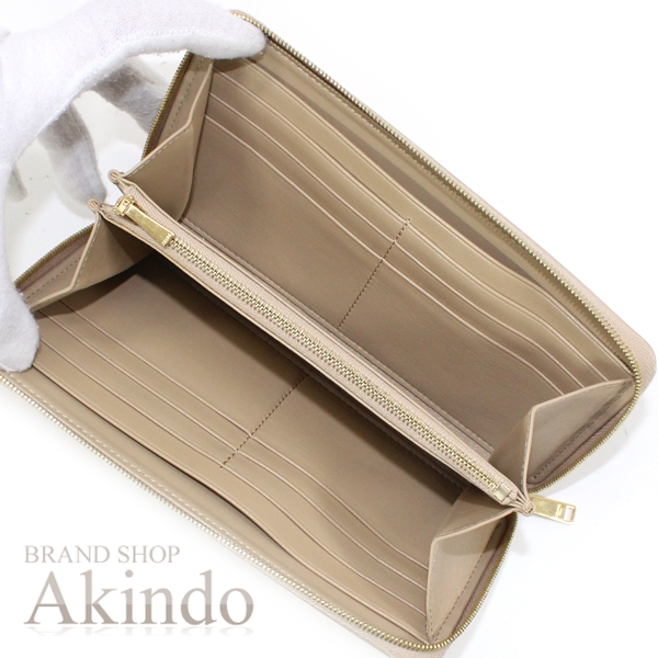 セリーヌ 長財布 ラウンドファスナー ゴールド ジップドウォレット