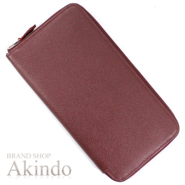 エルメス 長財布 アザップロングシルクイン ラウンドファスナー ジップアラウンド ルージュアッシュ エプソン メンズ レディース レザー HERMES ロングウォレット プレゼント ギフト ブランド 人気 エレガント セレブ エルメス 長財布 アザップロングシルクイン ラウンドファスナー ジップ