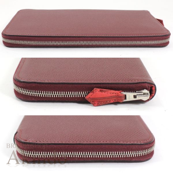 エルメス 長財布 アザップロングシルクイン ラウンドファスナー ジップ  