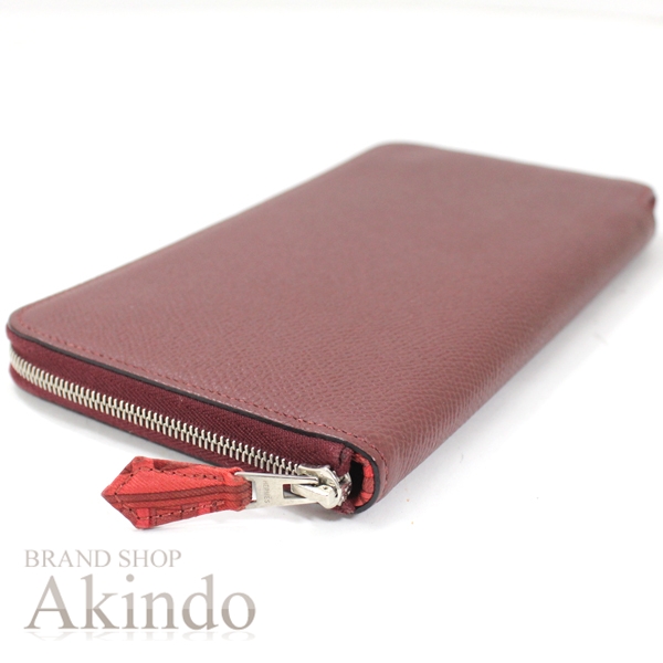 エルメス 長財布 アザップロングシルクイン ラウンドファスナー ジップ