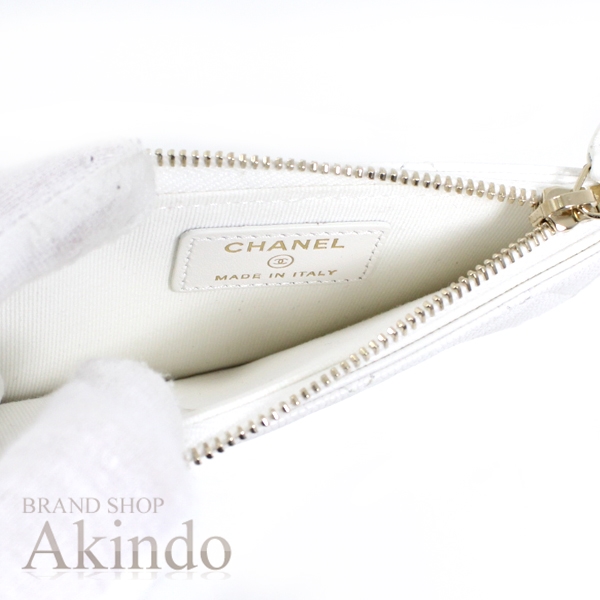 CHANEL ホワイト コインケース　アクセサリーケース CHANEL（コインケース）のフリマアイテム一覧