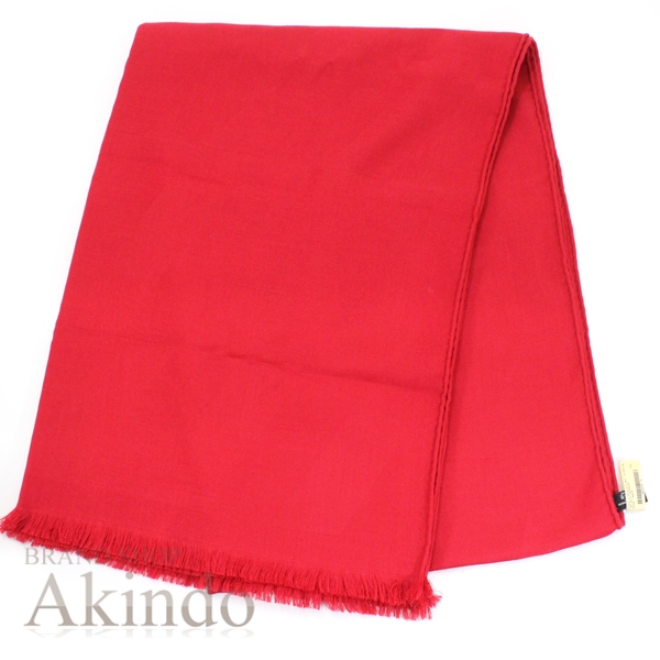 【新品】エルメス 大判 ストール エトール バイアスH ショール マフラー 赤 レッド ルージュトマト Hロゴ カシミア85% シルク15% メンズ レディース ショール HERMES ブランド 便利