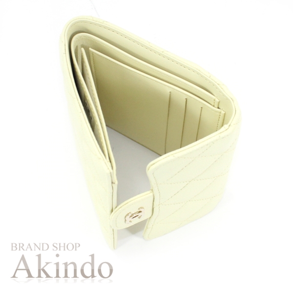 美品✨CHANEL 折り財布　キャビアスキン　ココマーク　マスタード　イエロー 楽天市場】シャネル 財布 レディース ボーイシャネル 三つ折り