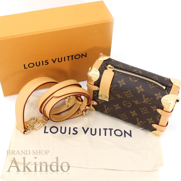 【美品】Louis Vuitton ショルダーバッグ ブラウン ルイヴィトン ショルダーバッグ レディース モノグラム リバース