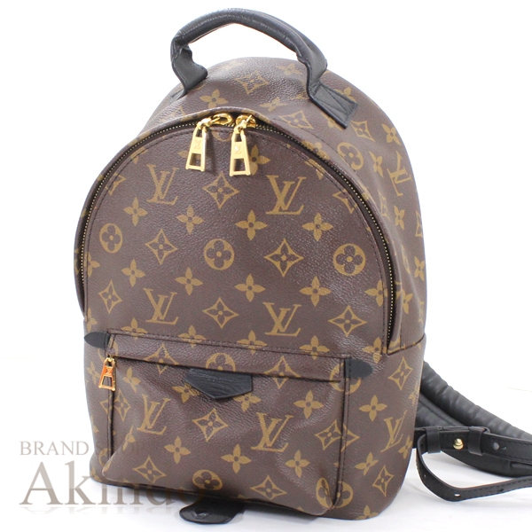 【新品同様】ルイヴィトン パームスプリングス バックパック PM モノグラム リュックサック M41560 LOUIS VUITTON ブラウン ルイ・ヴィトン ビトン メンズ レディース バック BAG ブランド ギフト プレゼント