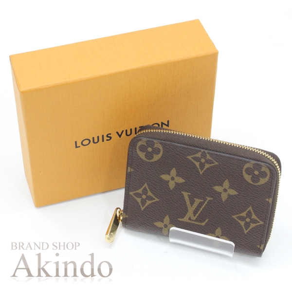 ルイ ヴィトン◎コインパース モノグラム ラウンドファスナー ブラウン