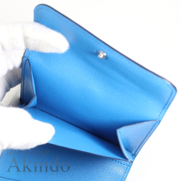 新品】エルメス カードケース コインケース イリアードコンパクト 二  